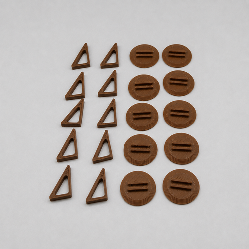 OO Gauge 6ft Wooden Fence Panel Set Medium 10 Pack