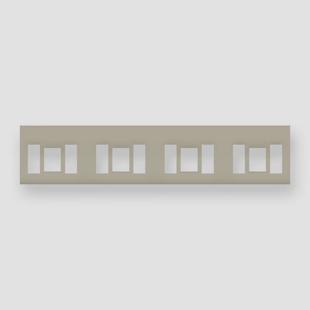 OO Gauge British Rail Southern Rail 1st Class Corridor Partition Walls Pack of 6