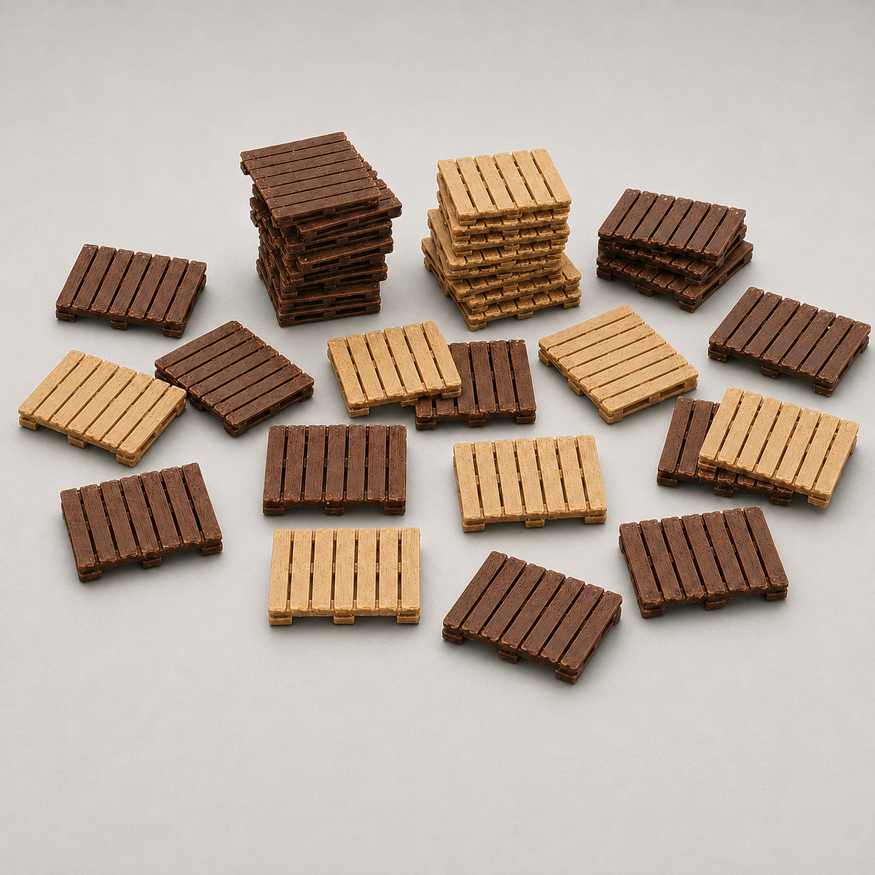 OO Gauge UK Timber Pallets Scenery Pack 20 Pack