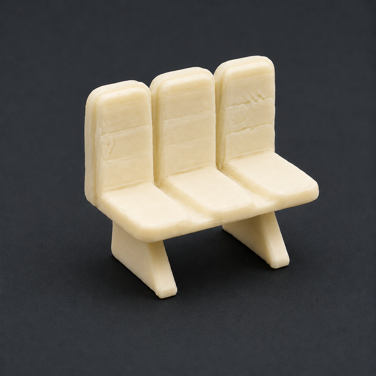 OO Gauge Class 455 British Rail NSE EMU Triple Coach Seat 20 Pack